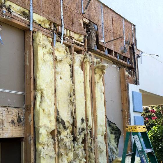 Coastal Florida wood rot / moisture damage / repair project photo