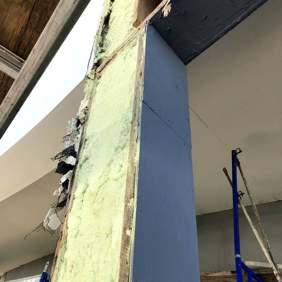Coastal Florida wood rot / moisture damage / repair project photo